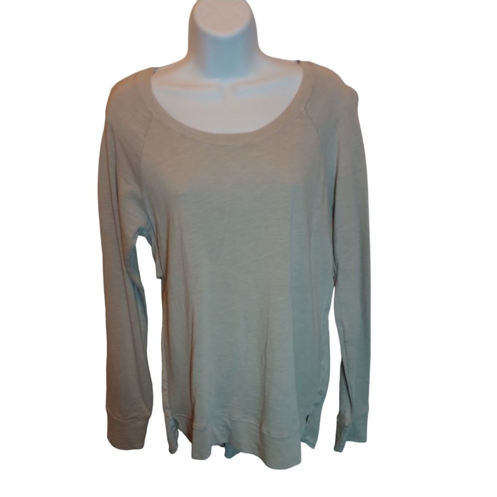 Splendid Anthropologie Women's long Sleeve Blue/Bleu Blouse/Shirt Sz. M (New)